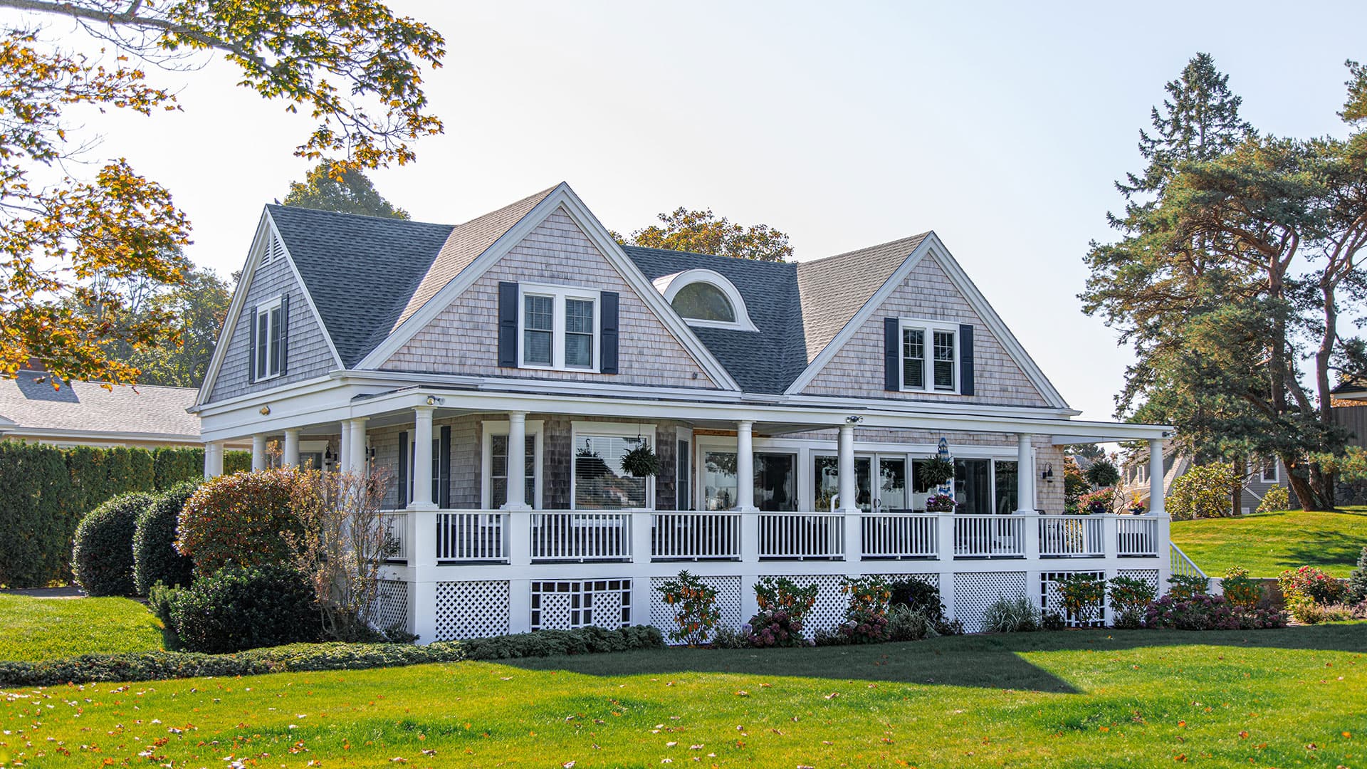 front view of a home